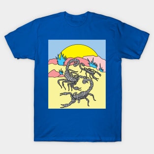 Scorpios Retro Environment Zodiac Sign T-Shirt